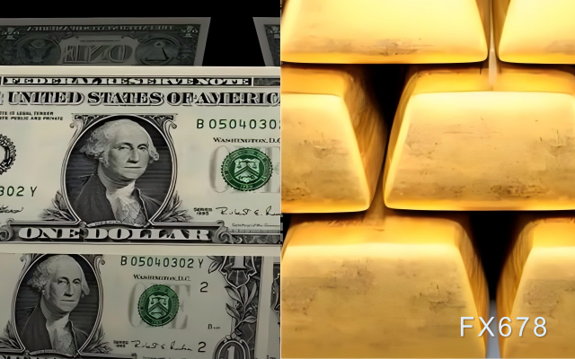 美国零售销售创两年最大增幅，美元为何冲高回落逼近分水岭？黄金V型反转暴露多空关键临界点