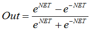 描述双曲正切函数的公式